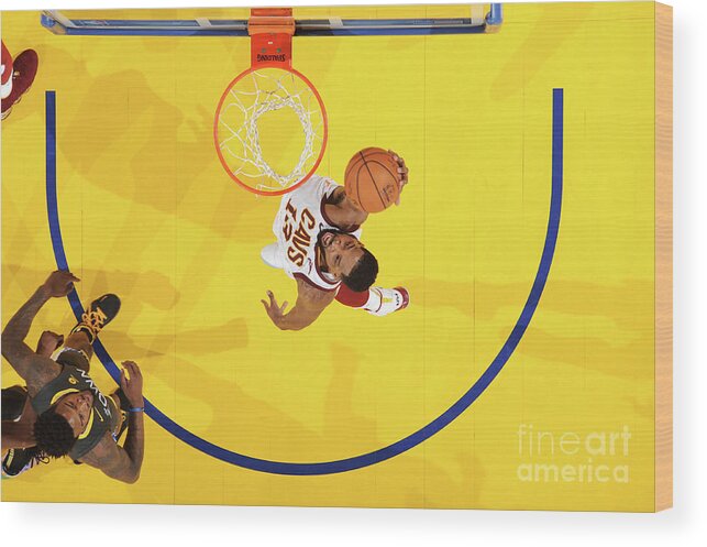 Tristan Thompson Wood Print featuring the photograph Tristan Thompson by Andrew D. Bernstein