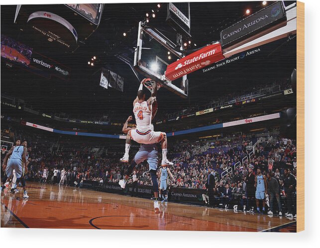 Nba Pro Basketball Wood Print featuring the photograph Tyson Chandler by Michael Gonzales