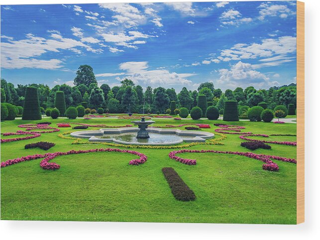 #gardens Wood Print featuring the photograph Vienna Gardens #2 by Angela Carrion Photography