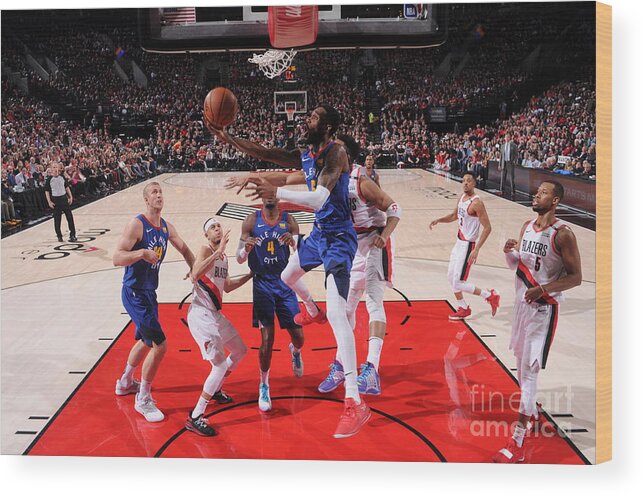 Playoffs Wood Print featuring the photograph Will Barton by Sam Forencich