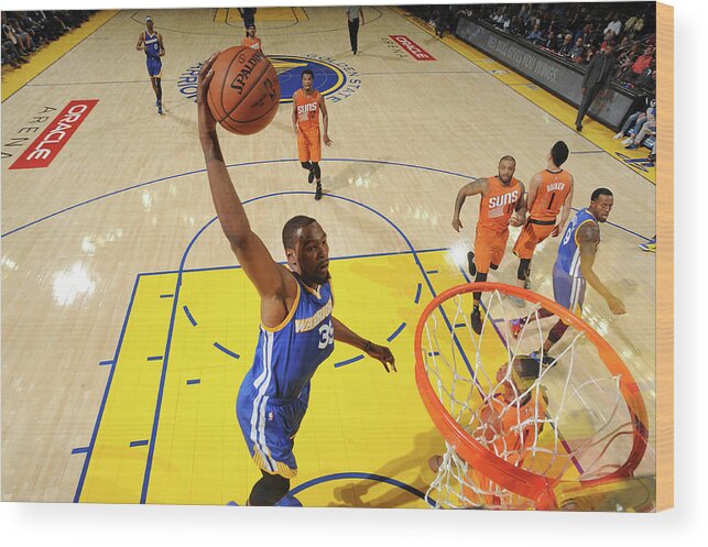 Kevin Durant Wood Print featuring the photograph Kevin Durant #11 by Noah Graham