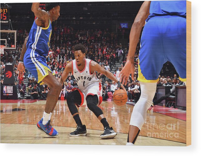Kyle Lowry Wood Print featuring the photograph Kyle Lowry #11 by Jesse D. Garrabrant