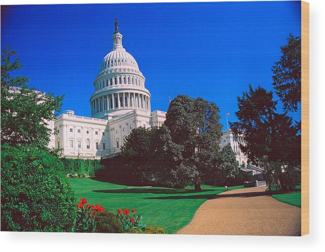 Travel Wood Print featuring the photograph Washington, DC by Claude Taylor