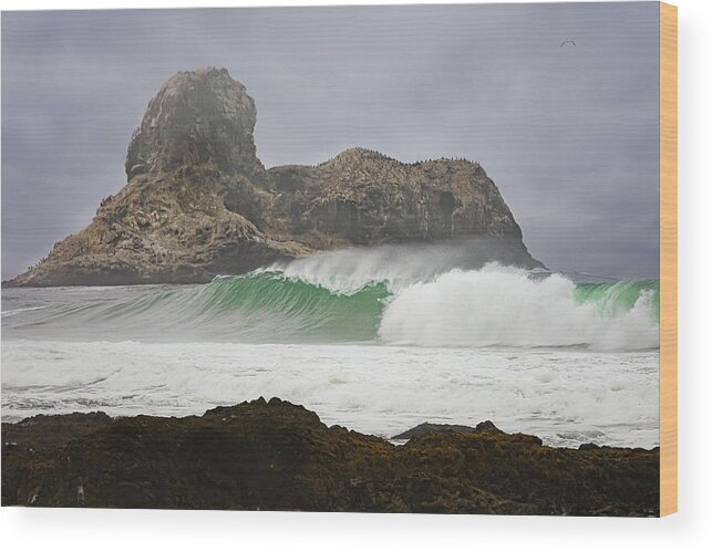  Wood Print featuring the photograph San Simeon #13 by Lars Mikkelsen