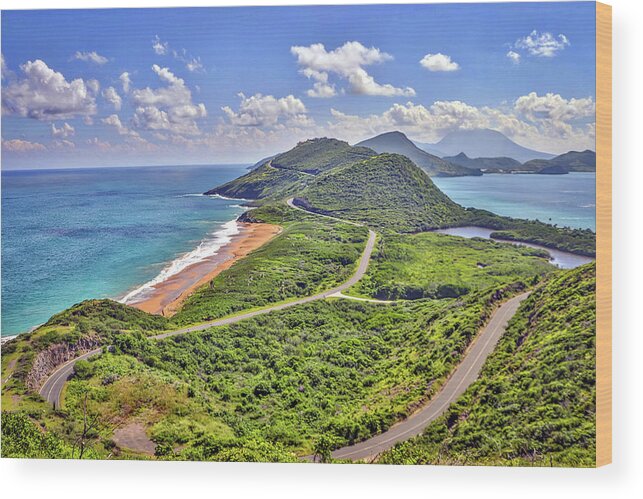 St. Kitts Wood Print featuring the photograph St. Kitts #14 by Paul James Bannerman