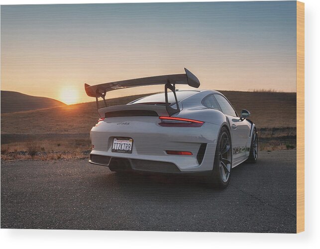 Cars Wood Print featuring the photograph #Porsche #GT3RS #Print #15 by ItzKirb Photography