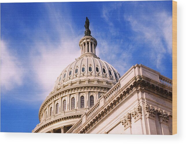 Travel Wood Print featuring the photograph Washington, DC #17 by Claude Taylor
