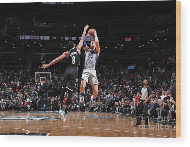 Nba Pro Basketball Wood Print featuring the photograph Blake Griffin by Nathaniel S. Butler
