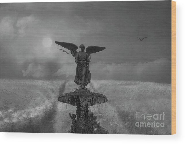Fineartroyal Wood Print featuring the photograph End Times #2 by FineArtRoyal Joshua Mimbs