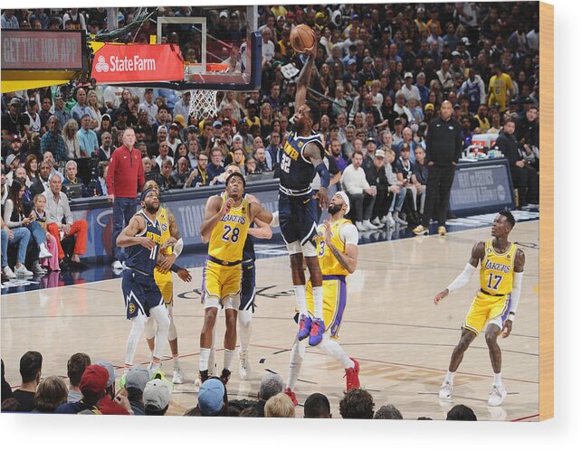 Playoffs Wood Print featuring the photograph Jeff Green #2 by Andrew D. Bernstein