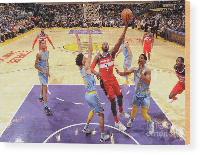 John Wall Wood Print featuring the photograph John Wall #2 by Andrew D. Bernstein