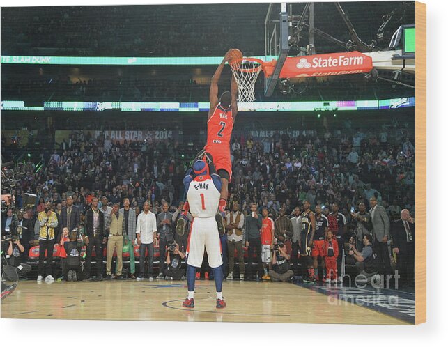 Smoothie King Center Wood Print featuring the photograph John Wall by Jesse D. Garrabrant