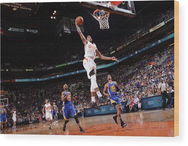 Marquese Chriss Wood Print featuring the photograph Marquese Chriss #2 by Noah Graham
