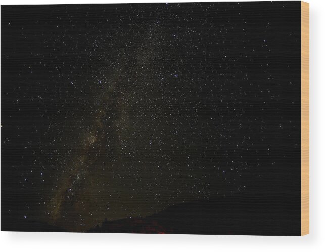 Milky Way Astrophotography Fstop101 Night Sky Stars Wood Print featuring the photograph Milky Way #2 by Geno Lee
