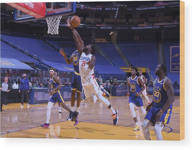 Patrick Beverley Wood Print featuring the photograph Patrick Beverley by Noah Graham