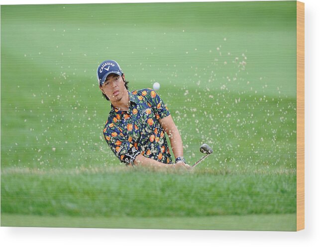 Sand Trap Wood Print featuring the photograph The Greenbrier Classic - Round Three #2 by G Fiume