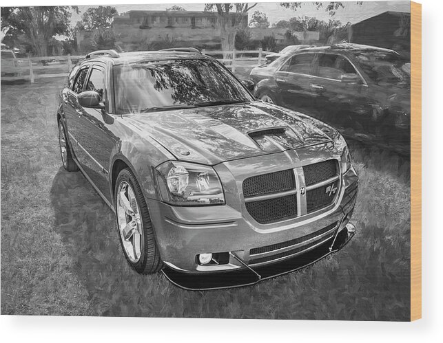 2006 Dodge Magnum Rt Wood Print featuring the photograph 2006 Dodge Magnum RT X102 by Rich Franco