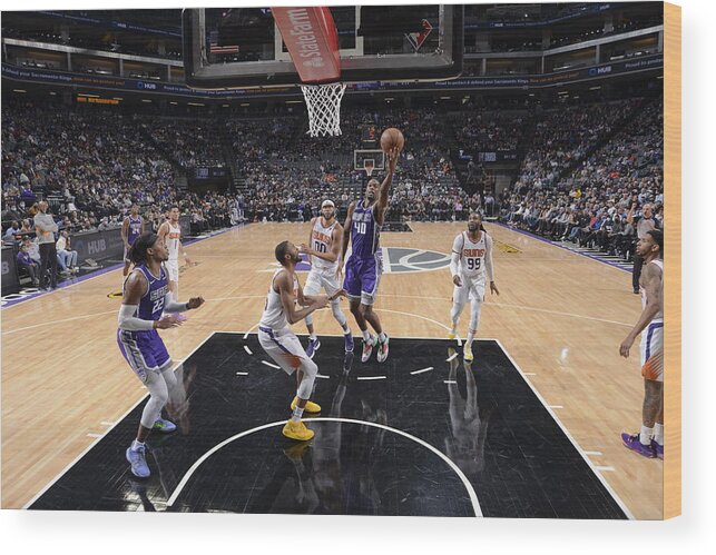 Harrison Barnes Wood Print featuring the photograph Harrison Barnes by Rocky Widner