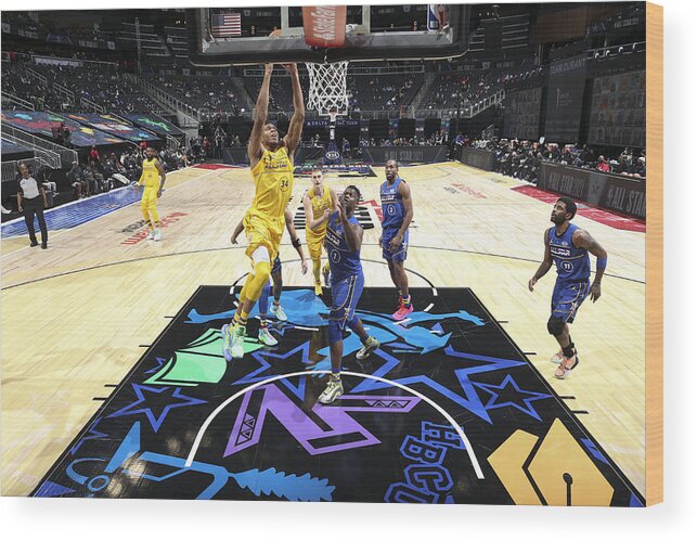 Giannis Antetokounmpo Wood Print featuring the photograph Giannis Antetokounmpo #27 by Nathaniel S. Butler