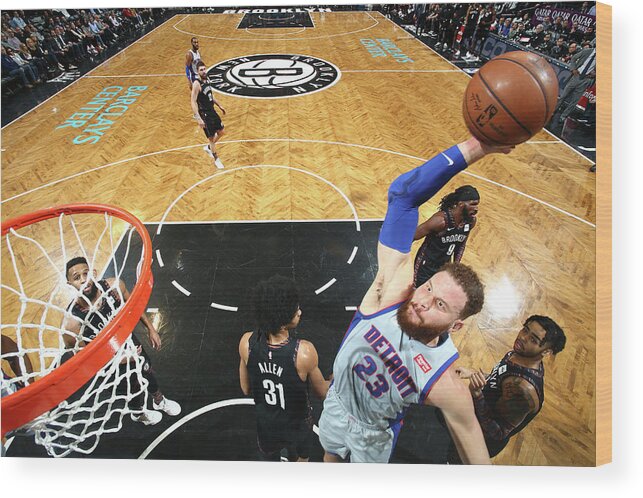 Nba Pro Basketball Wood Print featuring the photograph Blake Griffin by Nathaniel S. Butler