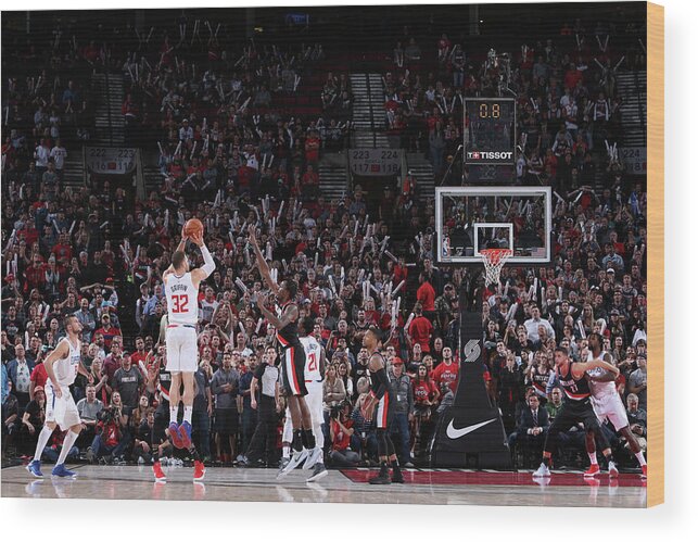 Blake Griffin Wood Print featuring the photograph Blake Griffin by Sam Forencich