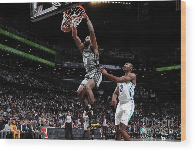 Nba Pro Basketball Wood Print featuring the photograph Deandre Jordan by Nathaniel S. Butler