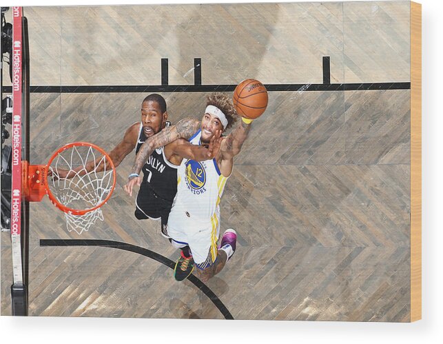 Nba Pro Basketball Wood Print featuring the photograph Kelly Oubre by Nathaniel S. Butler
