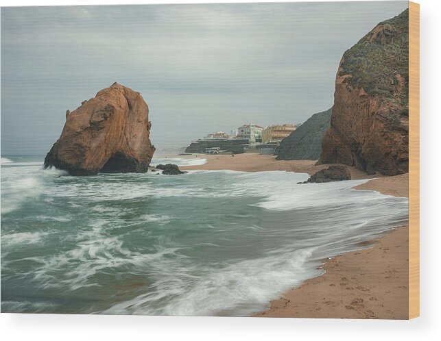 Silveira Wood Print featuring the photograph Silveira - Portugal #3 by Joana Kruse