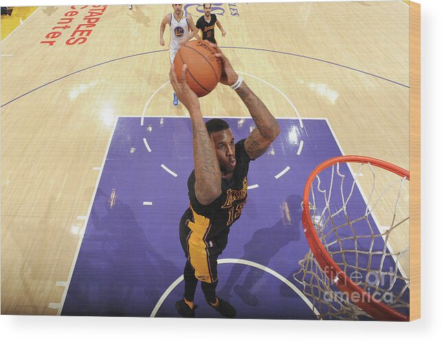 Nba Pro Basketball Wood Print featuring the photograph Thomas Robinson by Andrew D. Bernstein