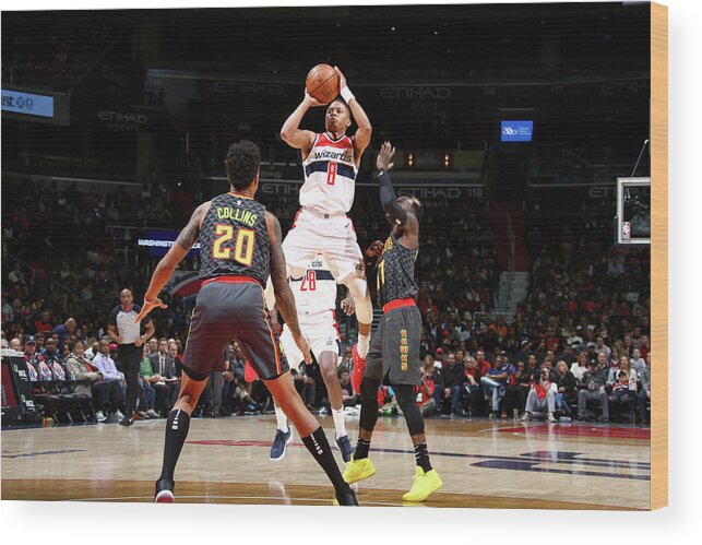 Tim Frazier Wood Print featuring the photograph Tim Frazier by Ned Dishman