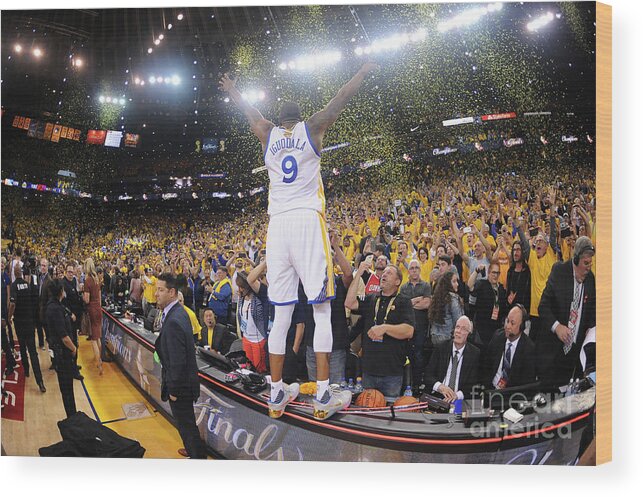 Playoffs Wood Print featuring the photograph Andre Iguodala by Noah Graham