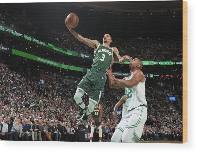 Playoffs Wood Print featuring the photograph George Hill by Nathaniel S. Butler
