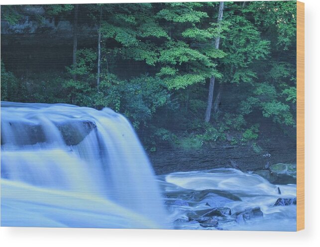 Wood Print featuring the photograph Great Falls by Brad Nellis