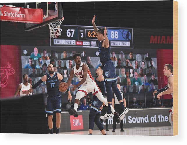 Jimmy Butler Wood Print featuring the photograph Jimmy Butler #4 by David Dow