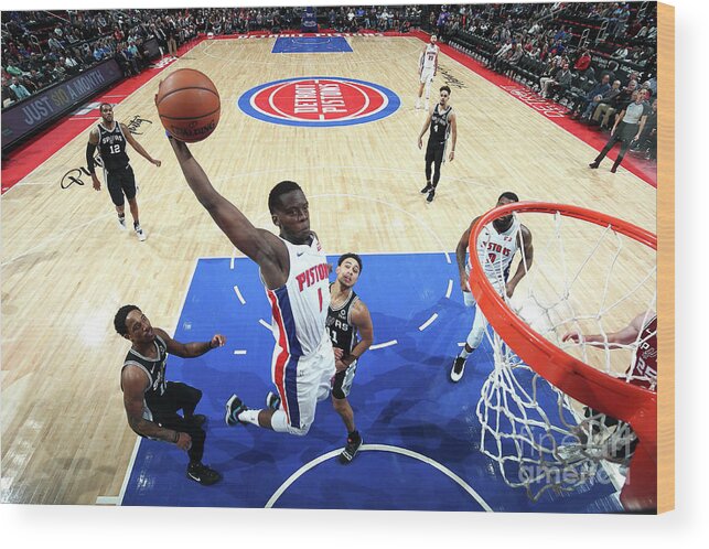 Reggie Jackson Wood Print featuring the photograph Reggie Jackson #4 by Brian Sevald