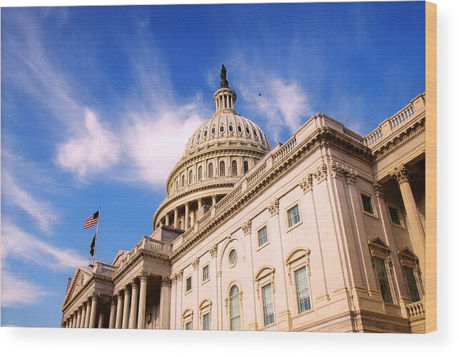  Wood Print featuring the photograph Washington DC #40 by Claude Taylor