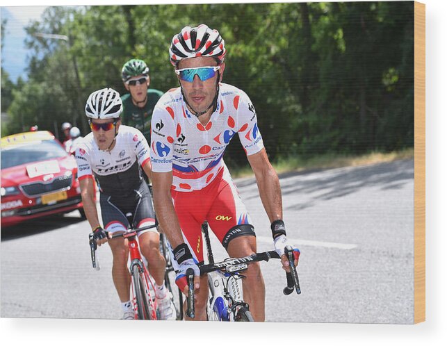 Saint-jean-de-maurienne Wood Print featuring the photograph Cycling: 102nd Tour de France / Stage 18 #5 by Tim de Waele