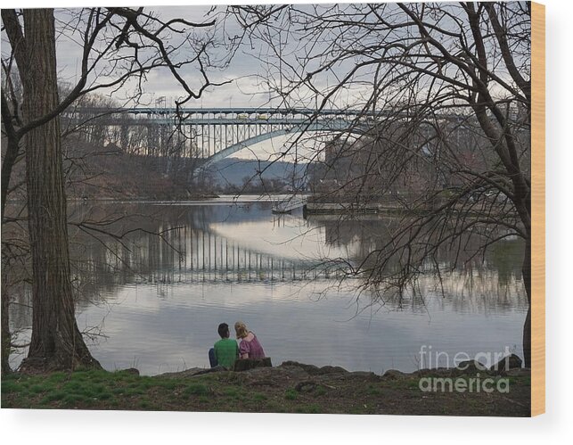 Inwood Hill Park Wood Print featuring the photograph Inwood Hill Park by Cole Thompson