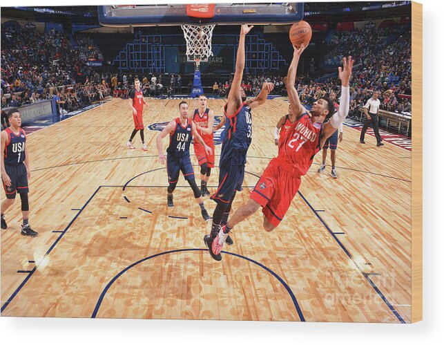 Event Wood Print featuring the photograph Jamal Murray by Jesse D. Garrabrant