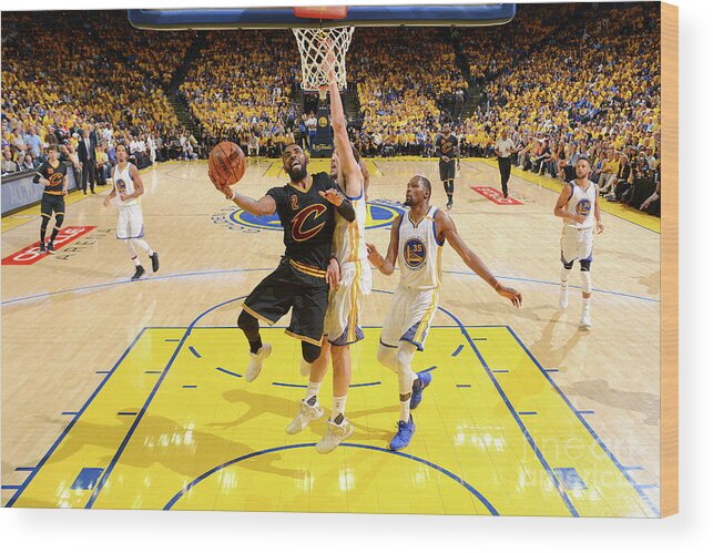 Kyrie Irving Wood Print featuring the photograph Kyrie Irving #5 by Jesse D. Garrabrant