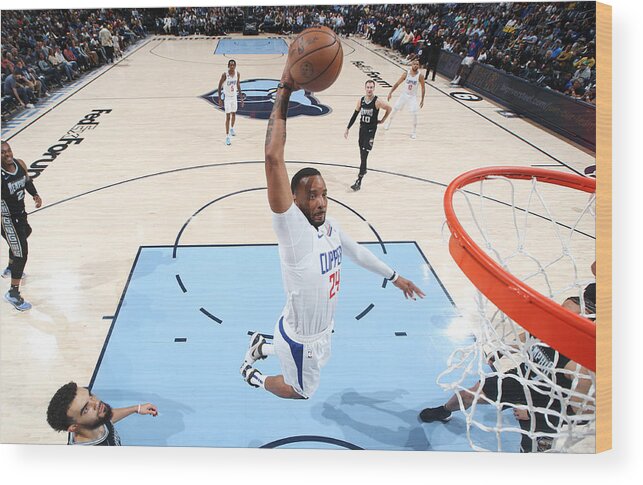 Norman Powell Wood Print featuring the photograph Norman Powell by Joe Murphy