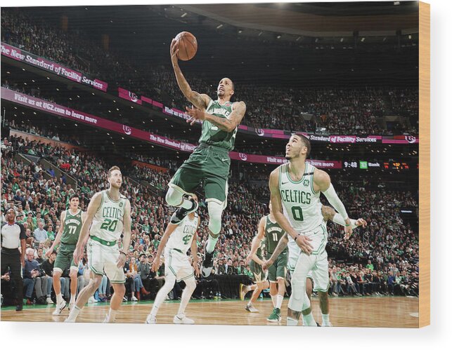 Playoffs Wood Print featuring the photograph George Hill by Nathaniel S. Butler
