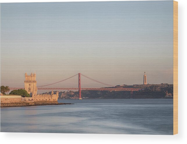 Belem Tower Wood Print featuring the photograph Lisbon - Portugal #6 by Joana Kruse