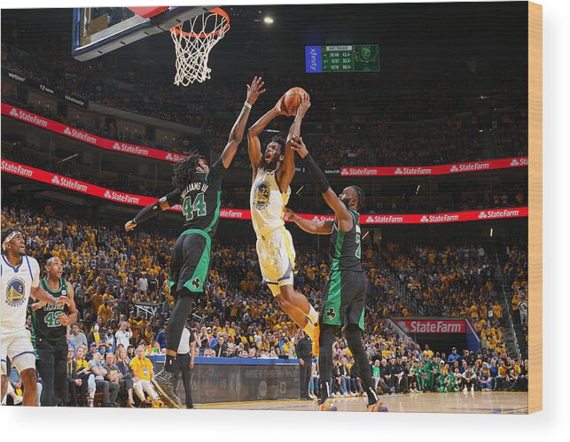 Andrew Wiggins Wood Print featuring the photograph Andrew Wiggins by Jesse D. Garrabrant
