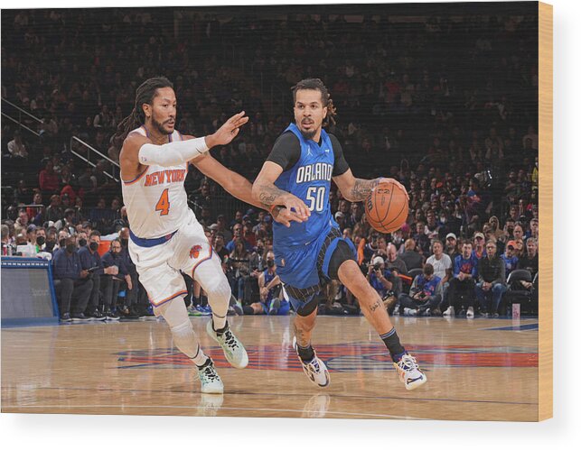 Cole Anthony Wood Print featuring the photograph Derrick Rose by Jesse D. Garrabrant