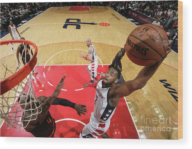 John Wall Wood Print featuring the photograph John Wall #7 by Ned Dishman