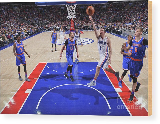 Nba Pro Basketball Wood Print featuring the photograph T.j. Mcconnell by Jesse D. Garrabrant