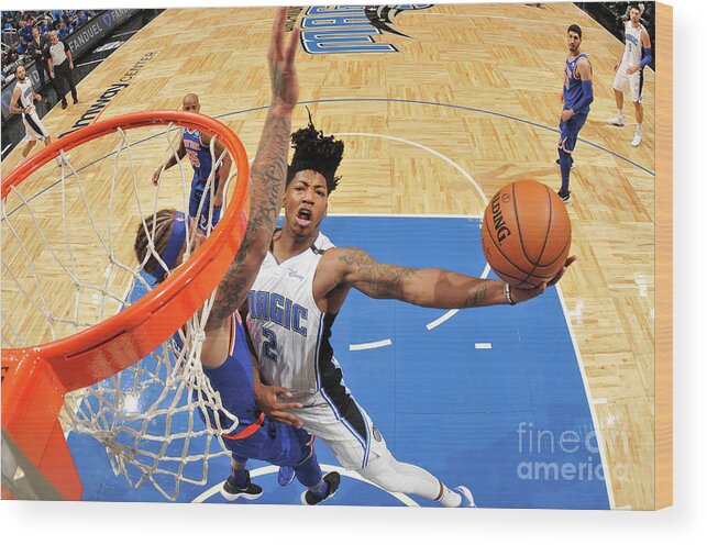 Elfrid Payton Wood Print featuring the photograph Elfrid Payton #8 by Fernando Medina