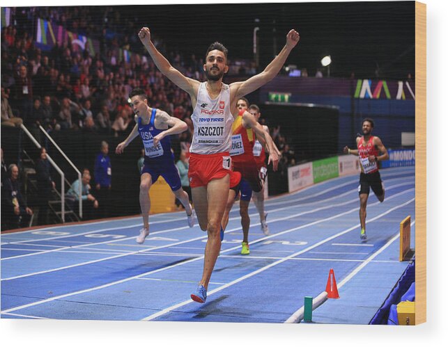 Championship Wood Print featuring the photograph IAAF World Indoor Championships - Day Three #8 by Stephen Pond