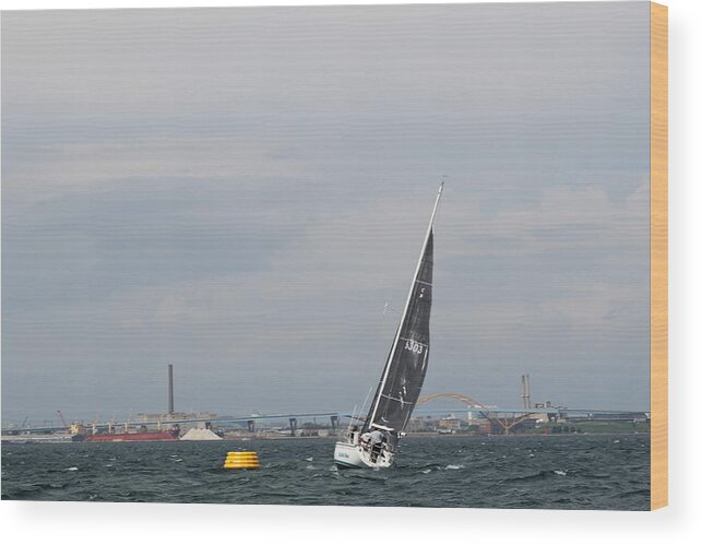  Wood Print featuring the photograph The race #80 by Jean Wolfrum